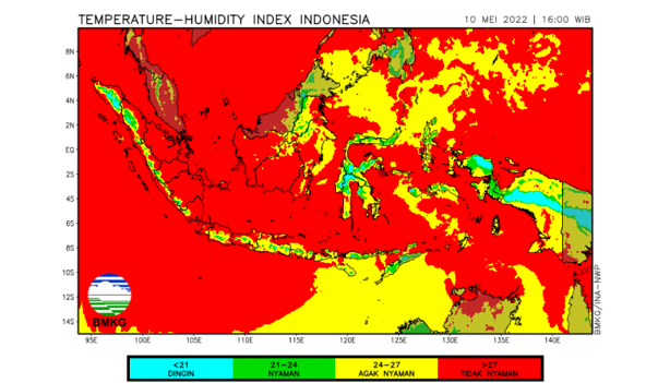 Indonesia Dilanda Cuaca Panas