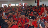 Ganjar Pranowo Hadiri Acara Konsolidasi PDIP BantenSabtu (27/5).