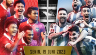 Indonesia akan menghadapi Argentina pada 19 Juni 2023. (Gambar: Instagram PSSI)