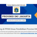 Pemprov DKI Jakarta Membuka PPDB 2023