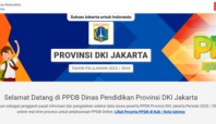 Pemprov DKI Jakarta Membuka PPDB 2023