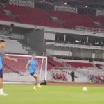 Timnas Argentina melakukan sesi latihan di GBK, Jakarta-youtube