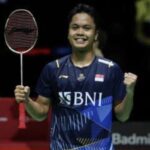 Anthony Sinisuka Ginting gagal menjuarai Indonesia Open 2023 setelah takluk dari Viktor Axelsen-jepretan foto