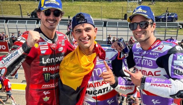 Jorge Martin juara MotoGP Jerman disusul Francesco Bagnaia dan Johann Zarco-Instagram@motogp