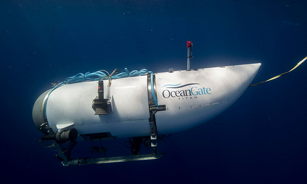 Kapal selam ekspedisi 'Titanic' OceanGate hilang di Samudra Atlantik. (Dok: OceanGate)