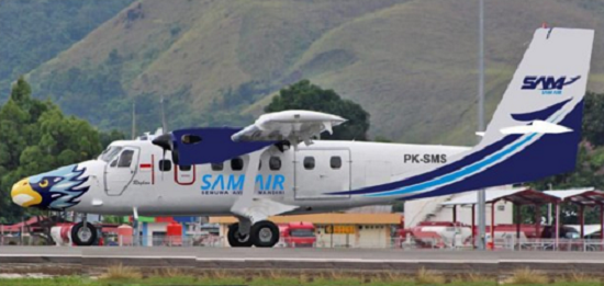 SAM Air, Pesawat Jatuh, Pesawat Cessna 208