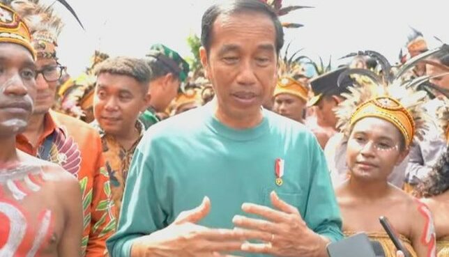 kkb papua, jokowi