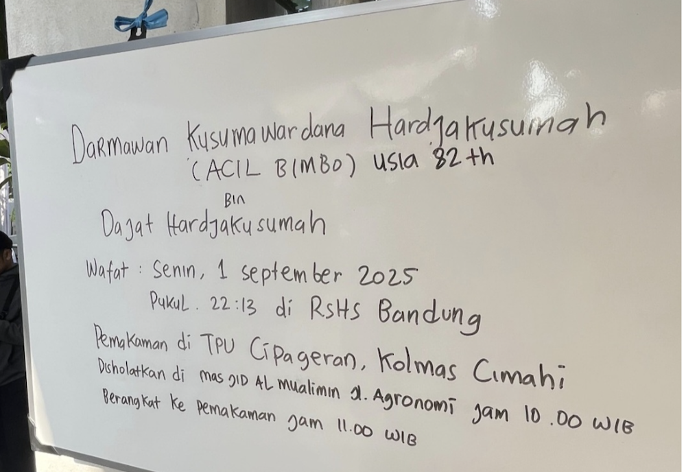 Acil Bimbo Meninggal Dunia di Usia 82 Tahun: Kang Acil Musikmu Akan Abadi 2 acil bimbo