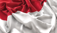 Bendera Merah Putih.