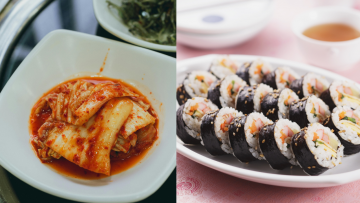 kimchi dan kimbap